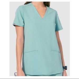 Figs Seaglass Casma XS top